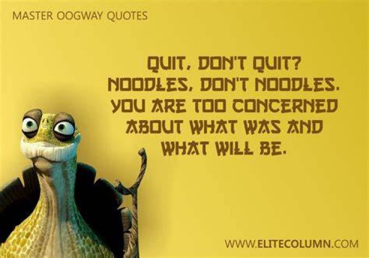 26 Master Oogway Quotes That Will Inspire You (2022) EliteColumn