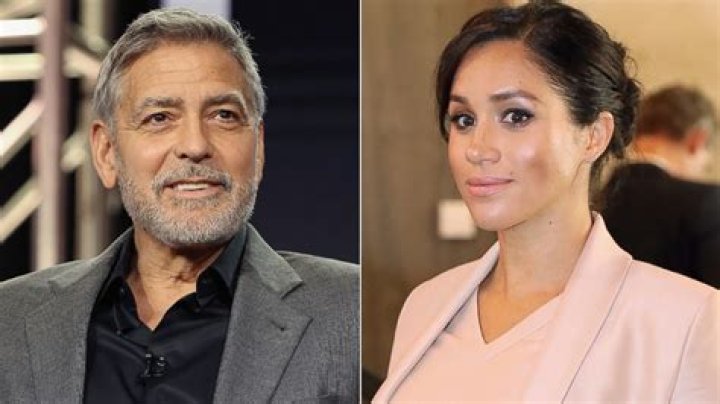 Clooney compares Markle coverage to Princess Di