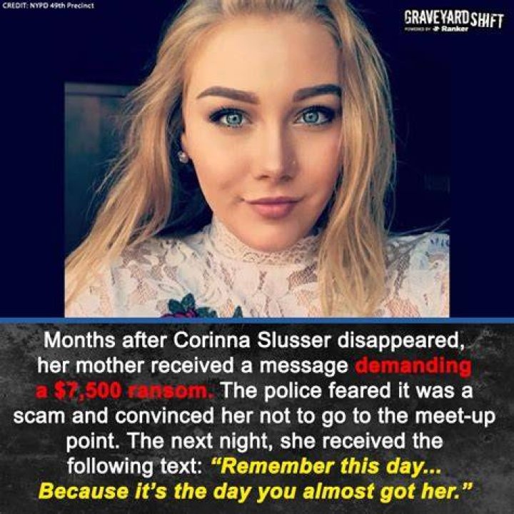 Corinna Slusser looks almost unrecognizable Instagram photo Daily