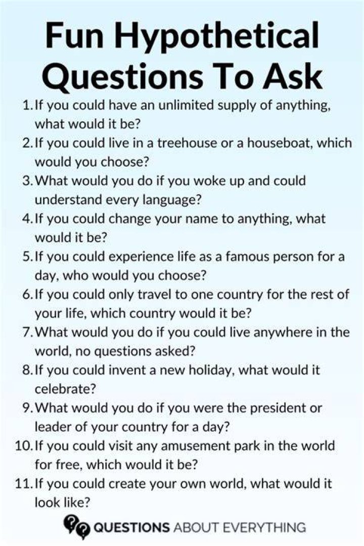 How To Ask Hypothetical Questions In Lessons [50 Examples For Teachers