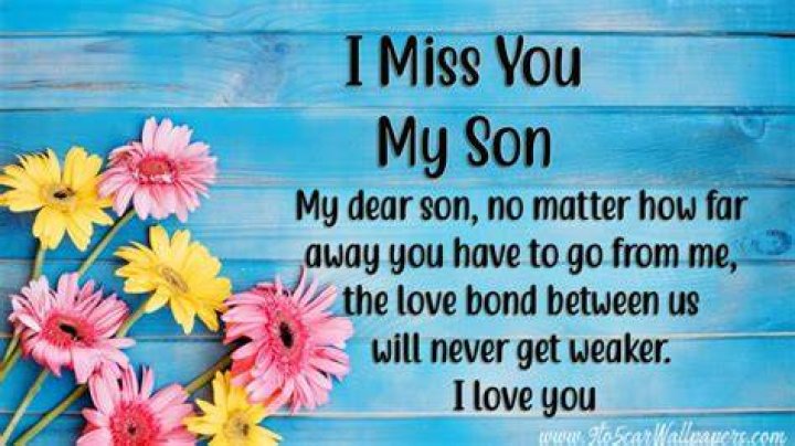 Miss U My Son Status Miss You Son Images 9to5 Car Wallpapers