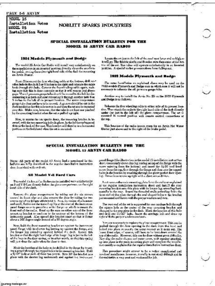 NOBLITTSPARKS INDUSTRIES INC. 25 SCH Service Manual download