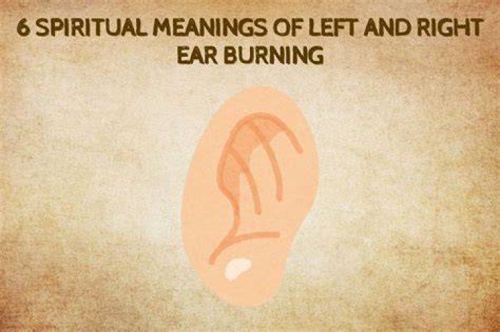 Right & Left Ear Burning Meaning, Saying (Hot Ears Spiritual) Health