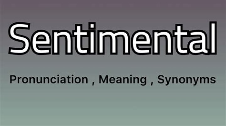 Sentimental Meaning YouTube
